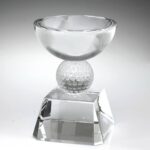Golf Chalice, Optic Crystal Trophy