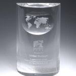Mirage Globe, Optic Crystal Gift