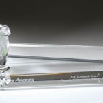 Gavel, Optic Crystal Gift