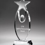 Inspirational Star, Optic Crystal Trophy