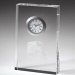 Illusion Clock, Optic Crystal Gift
