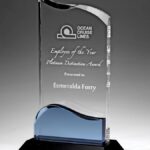 Luminous Wave, Optic Crystal Trophy