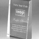 Vertical Baldwin, Optic Crystal Award