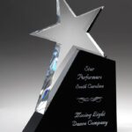 Shooting Star, Optic Crystal Trophy