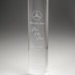 Tower, Optic Crystal Trophy