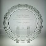 Camellia Plate, Glass