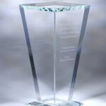 Starfire Vase, 12"H Starfire