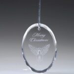 Starfire Oval Christmas Ornament