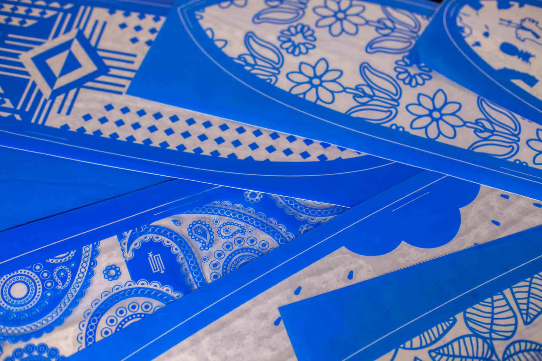 Custom Mask sheets background