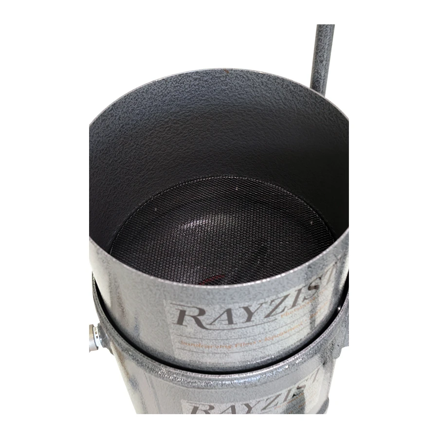 Close-up of a Rayzist photomask used in opti manufacturing, showcasing detailed mesh and durable material for precise pattern transfer.